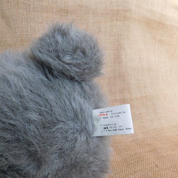 The Old Classics By Fine Toy Gray Teddy Bear 16” Long Vons Grocery Exclusive - Picture 4 of 8